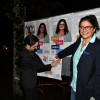 Tradicional pegada de carteis na Alameda para a campaña das eleccións xerais do 10N