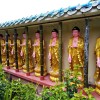 Budas no templo de Kek Lok Si