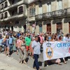 Manifestación en defensa da sanidade pública en Ponte Caldelas
