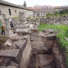 Visita a los hallazgos de las excavaciones arqueológicas en el convento de Santa Clara