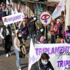 Mobilización da CIG en Pontevedra polo Día da Muller