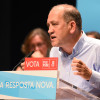 Mitin del PSOE con Pedro Sánchez en el Teatro Principal en la campaña del 25-S