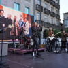 Homenaxe 'X Xela', organizado pola Deputación de Pontevedra, na praza da Ferrería