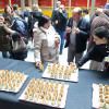 Actividad 'Degusta Europa' en la plaza de abastos de Pontevedra