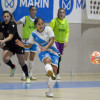 Partido entre Marín Futsal e Burela na Raña
