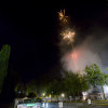 Fuegos de artificio sorpresa en la plaza de Barcelos