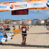 Lolo Penas, gañador da II edición do medio maratón Maralba, entre O Grove e Sanxenxo