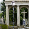 Cemiterio de San Amaro no Día de todos os Santos 2020