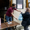 Recogida solidaria de alimentos promovida por la hostelería de Pontevedra