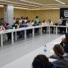 Encontro do alcalde de Pontevedra con alumnado internacional