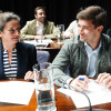 Pleno de la corporación municipal de Pontevedra en el Teatro Principal