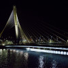 Iluminación ornamental das pontes de Pontevedra