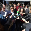 Encuetro de Patxi López con militantes del PSOE de Pontevedra