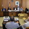 Sesión de escrutinio de votos da Xunta Electoral de Zona de Pontevedra