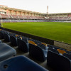 Estadio Municipal de Pasarón no partido entre Pontevedra CF e Salamanca