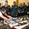 Arsenal de armas ilegais intervido pola Garda Civil