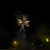 Fogos de artificio sorpresa no paseo de Montero Ríos