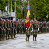 Parada militar na Alameda polo 150 aniversario do Rexemento Isabel a Católica