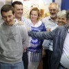 Celebración de la victoria electoral del BNG en Pontevedra