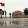 Acto de despedida dos continxentes da BRILAT que realizarán misións en Líbano e Mali
