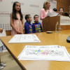 Carmela Silva entrega premios aos gañadores do concurso Debuxa a túa Provincia