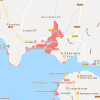 Zonas inundables da parroquia de Ponte Sampaio, en Pontevedra, e Paredes, en Vilaboa