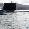 Submarino Mistral S-73 na ría de Pontevedra