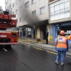 Incendio en un garaje de la calle Pintor Laxeiro