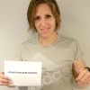 Teresa Portela, apoyando la Operación Kilo online del Banco de Alimentos