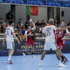 Partido entre Portugal e Hungría no Mundial Júnior de Balonmán