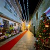 Iluminación e decoración de Nadal en Caldas de Reis