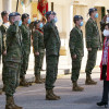 Margarita Robles, ministra de Defensa, visita el cuartel de la Brilat