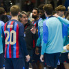 Partido de Liga Asobal entre Cisne e FC Barcelona