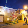 Iluminación de Navidad en el barrio Portazgo de Paredes