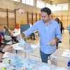 Pontevedreses votando nas eleccións municipais do 26M