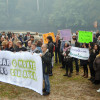 Manifestación en Soutomaior contra el trasvase del Verdugo