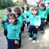 Visita de escolares de guardería al Río Gafos