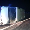Accidente na autovía do Salnés á altura de San Martiño de Meis
