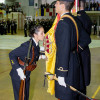 Xura de bandeira na Escola Naval de Marín