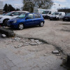 Mal estado do aparcamento disuasorio ubicado fronte ao Pavillón Municpal