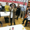 O PSOE celebra a vitoria electoral do 28A