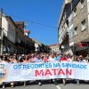 Manifestación en defensa da sanidade pública en Ponte Caldelas