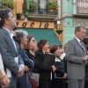 Acto cívico de la asociación O Burgo por el Día das Letras Galegas