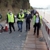 Visita de Losada y Lores a las obras del paseo marítimo de Pontevedra a Marín  