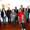 Algunos de los participantes de la exposición 'A vivir que son 100 anos'