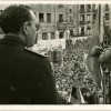 Acto del Movimiento franquista en una imagen recogida en el Archivo Provincial