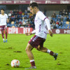 Miguel Román, no partido entre Pontevedra CF e CD Tenerife en Pasarón da segunda rolda da Copa do Rei