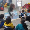 Nenos da ludoteca de Poio participan no proxecto divulgativo sobre o Parque Nacional das Illas Atlánticas	