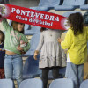 Partido de Primera RFEF entre Pontevedra CF e RC Celta de Vigo B en Pasarón