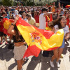 Pantalla gigante en A Ferrería para apoyar a Tere Abelleira en la final del Mundial 